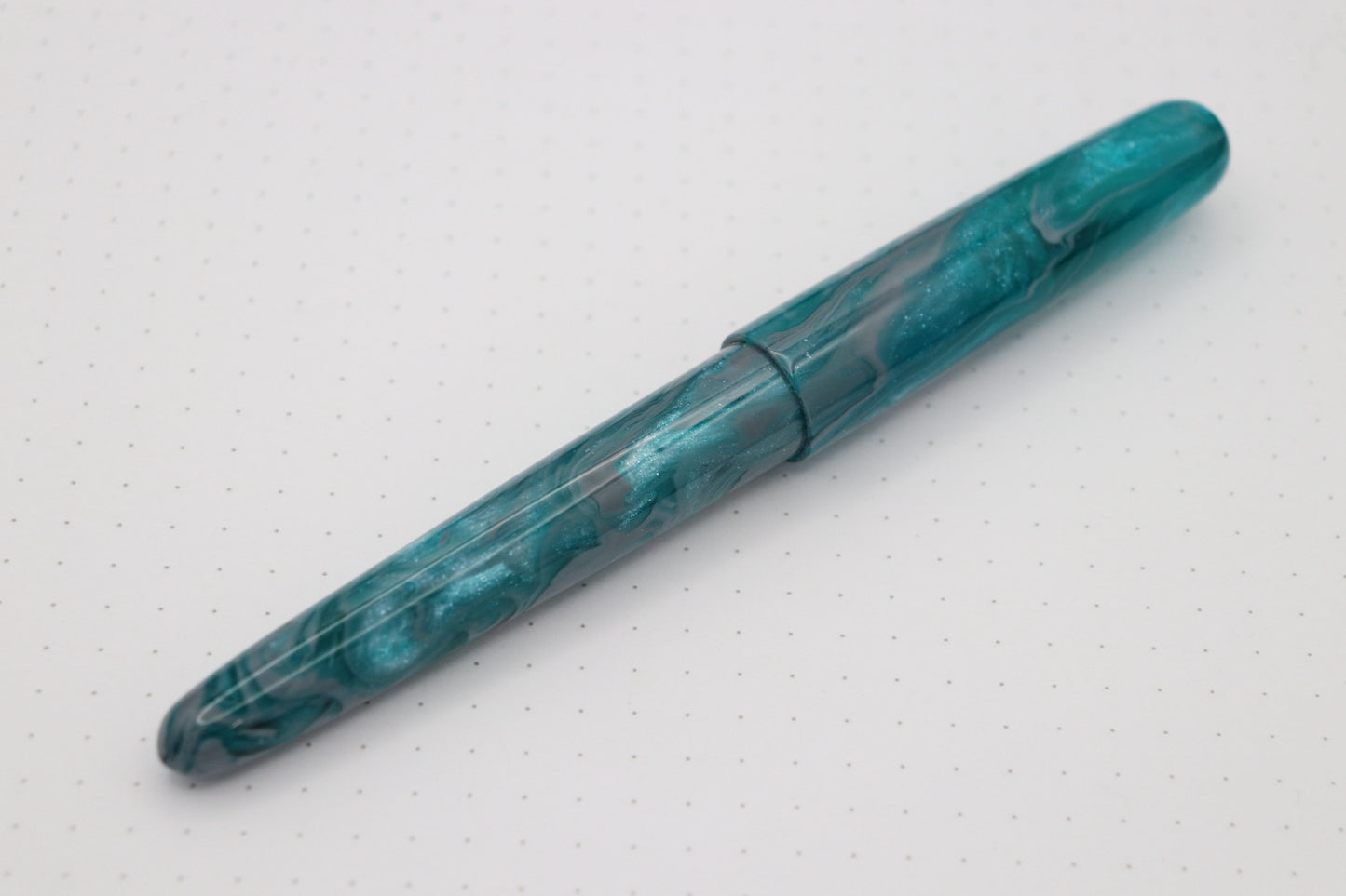 Merlin Fountain Pen, Stormy Koi