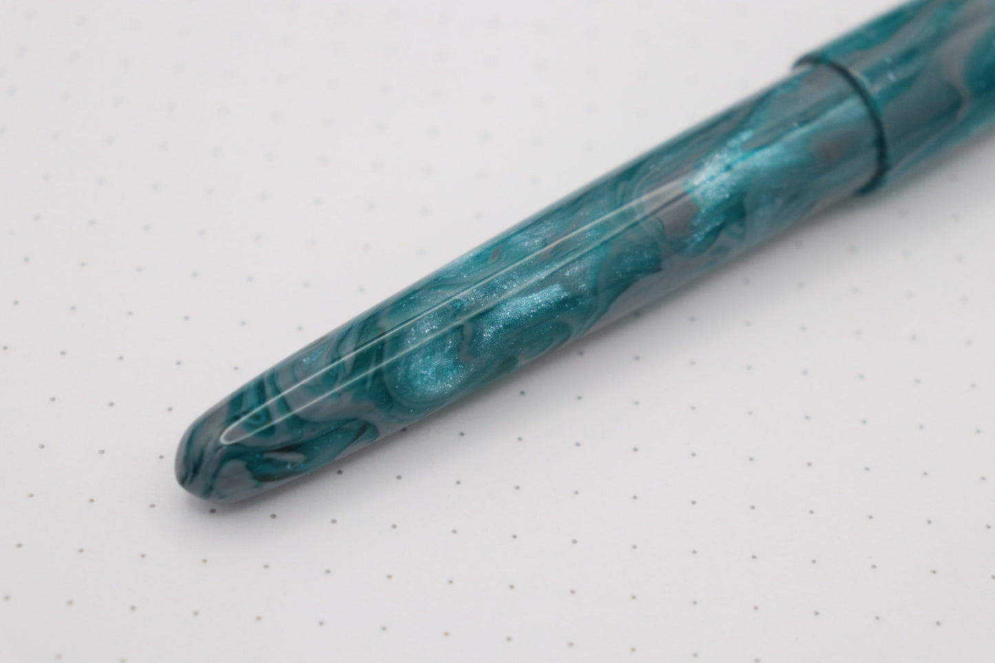 Merlin Fountain Pen, Stormy Koi