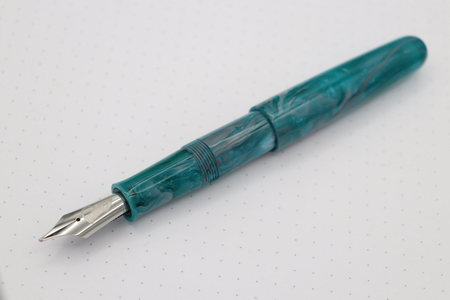 Merlin Fountain Pen, Stormy Koi