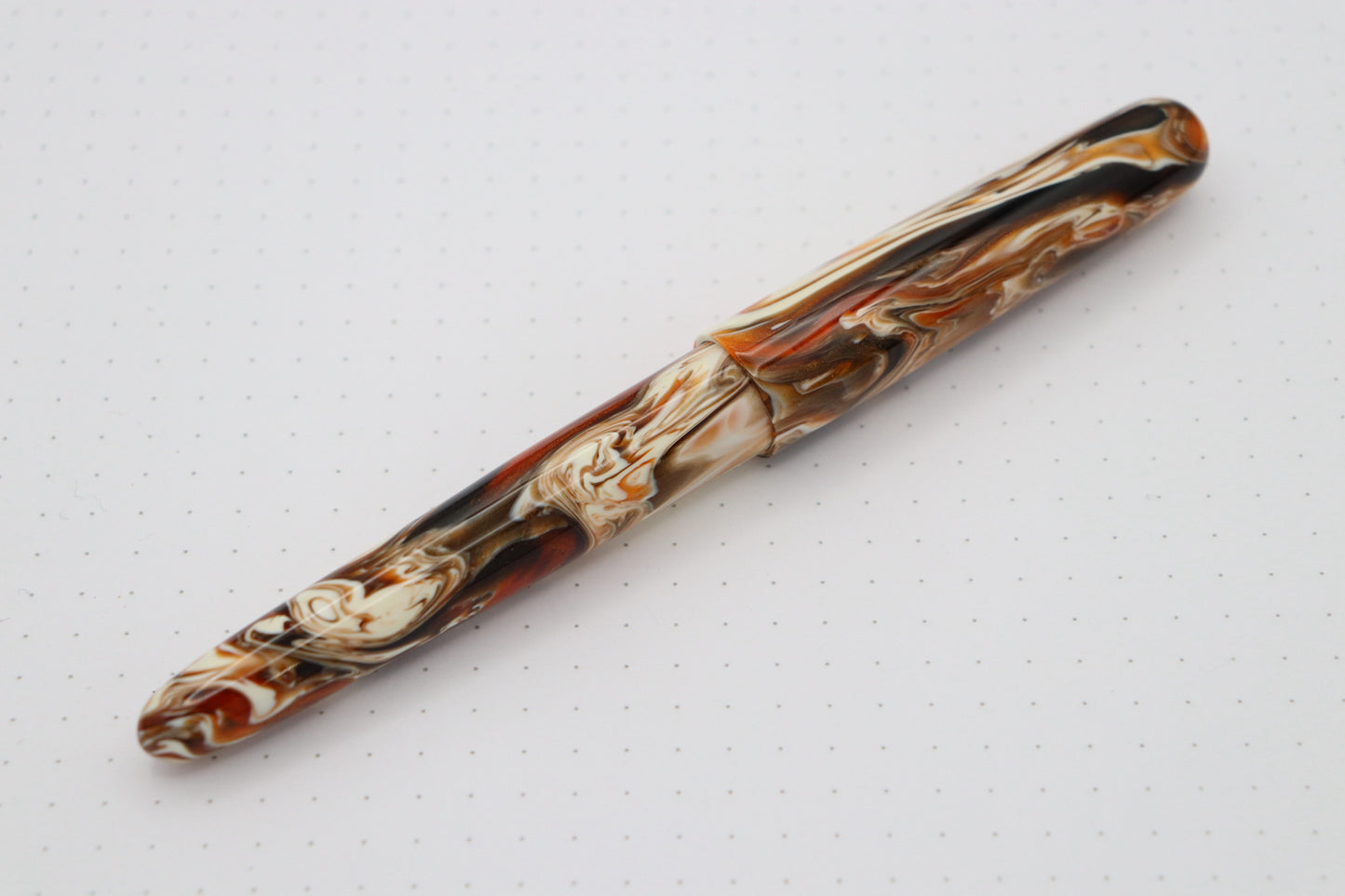 Merlin Fountain Pen, Calico Koi