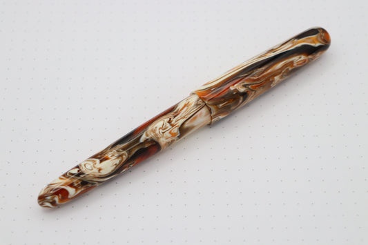 Merlin Fountain Pen, Calico Koi