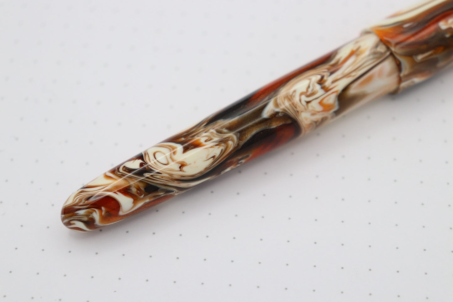 Merlin Fountain Pen, Calico Koi