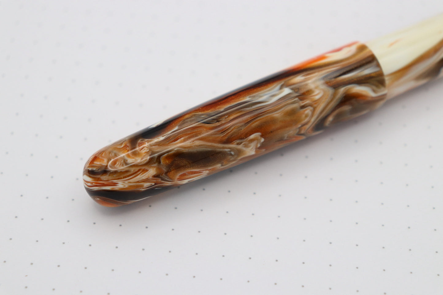 Merlin Fountain Pen, Calico Koi