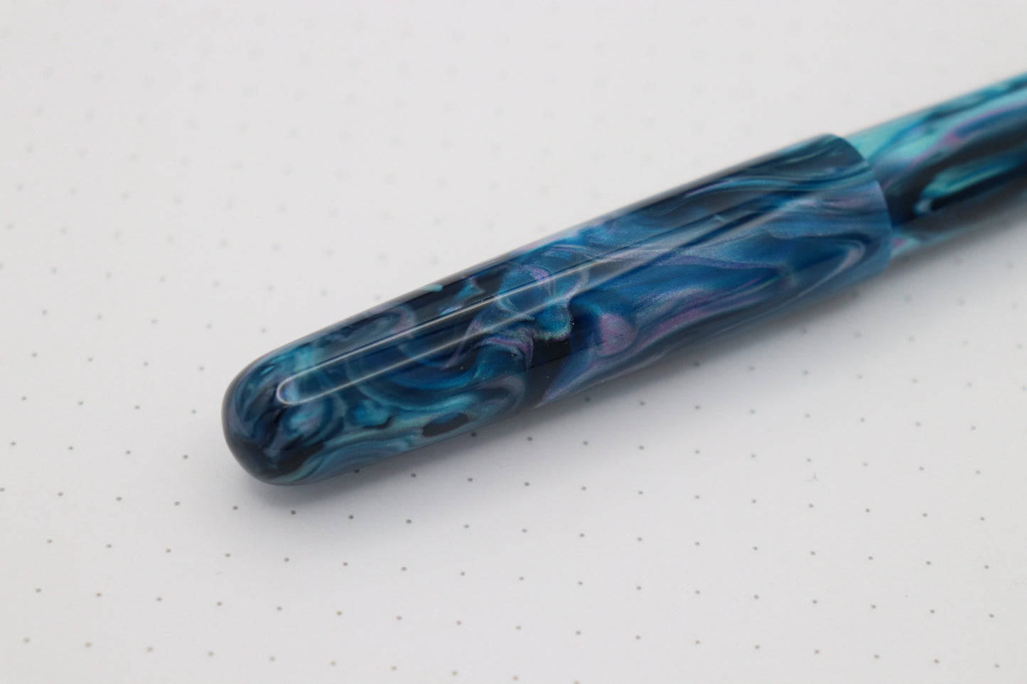Merlin Fountain Pen,  Deep Sea Abalone